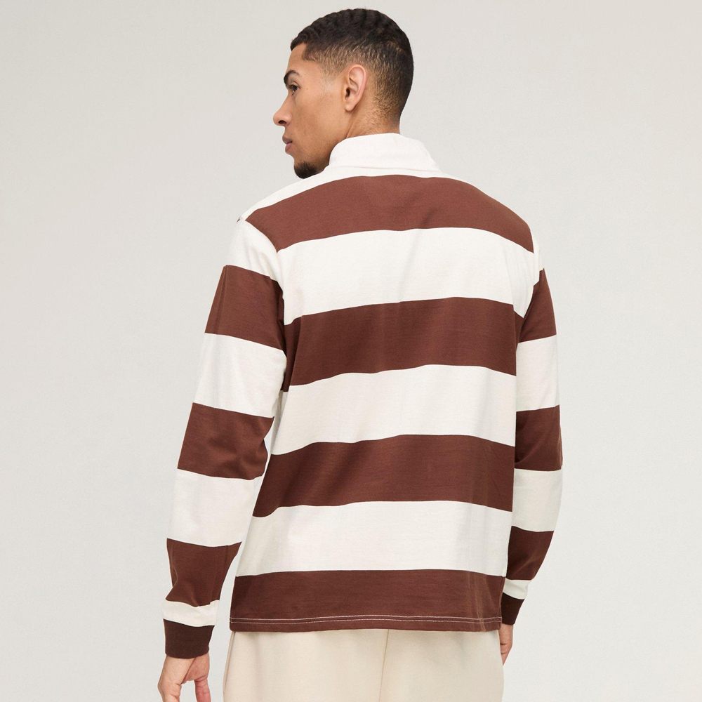 Oversized Short Sleeve Bonded Scuba Polo