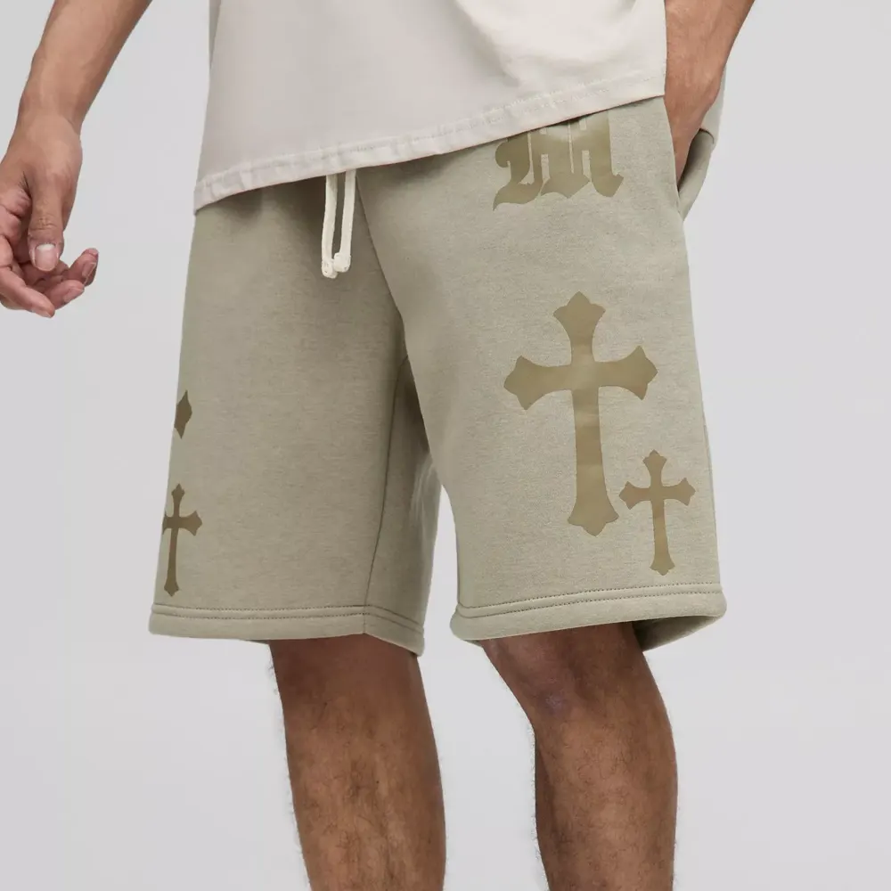 Plus Varsity Mesh Basketball Loose Fit Shorts