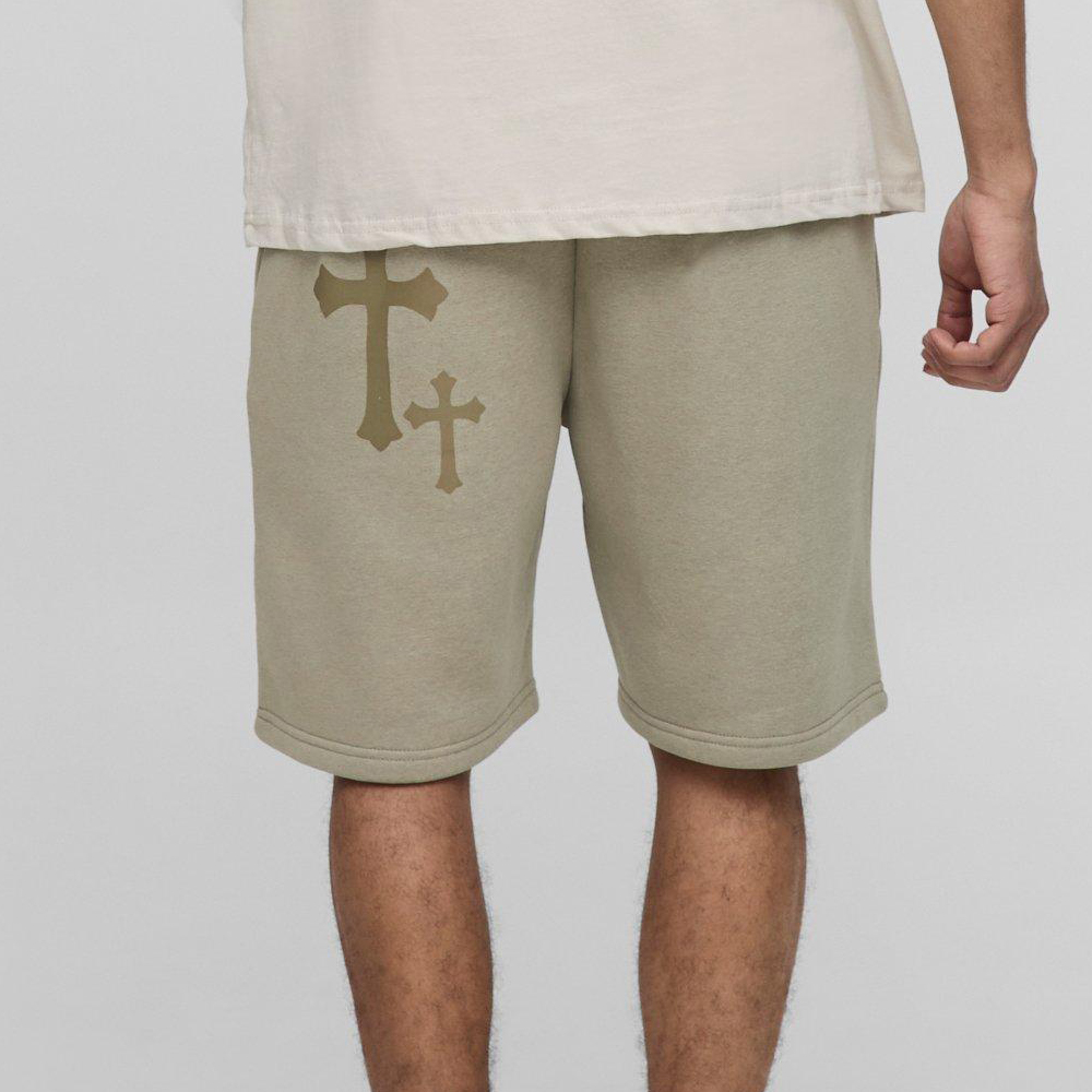 Plus Varsity Mesh Basketball Loose Fit Shorts